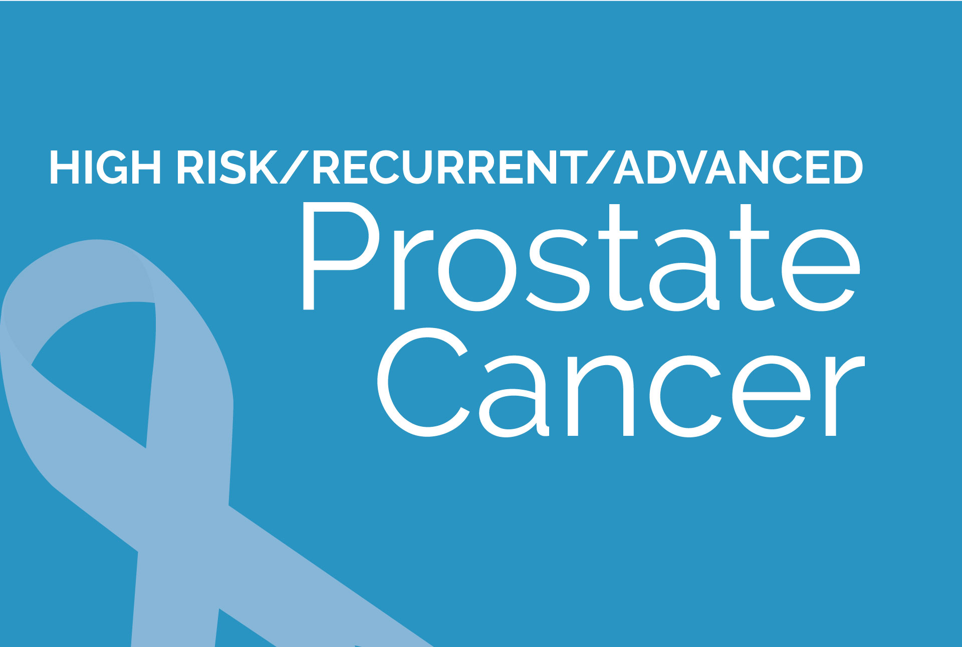 high risk prostate cancer graphic