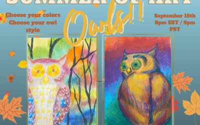 Summer of Art – September 15th Class – Oil Pastels