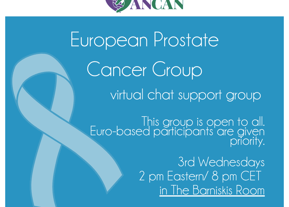 European Prostate Cancer Virtual Support Group, March 18, 2026